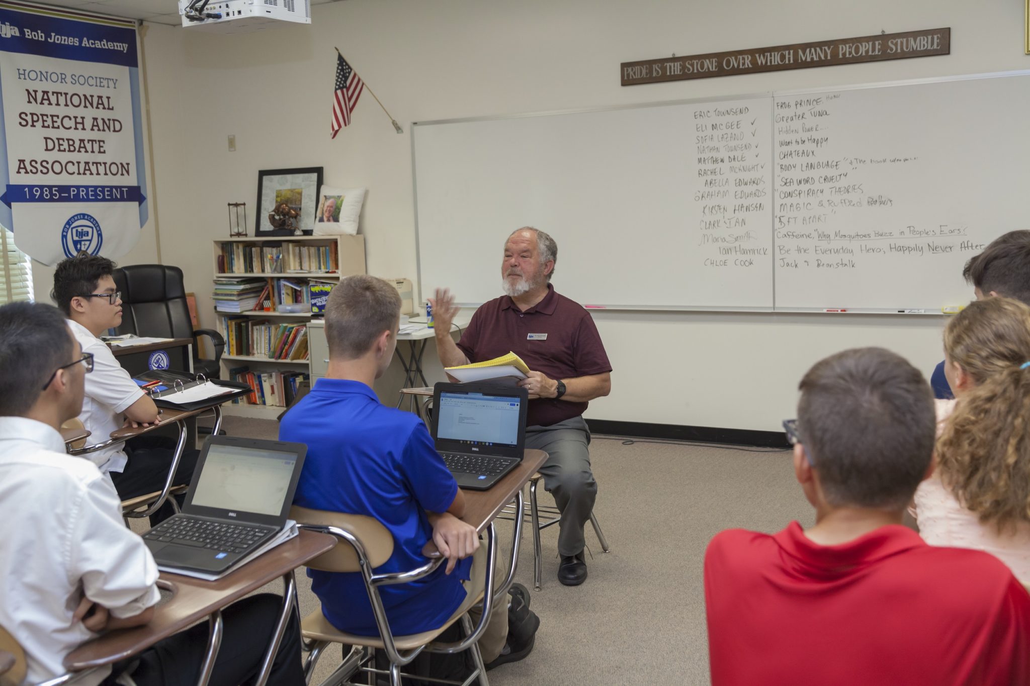 Speech Bob Jones Academy