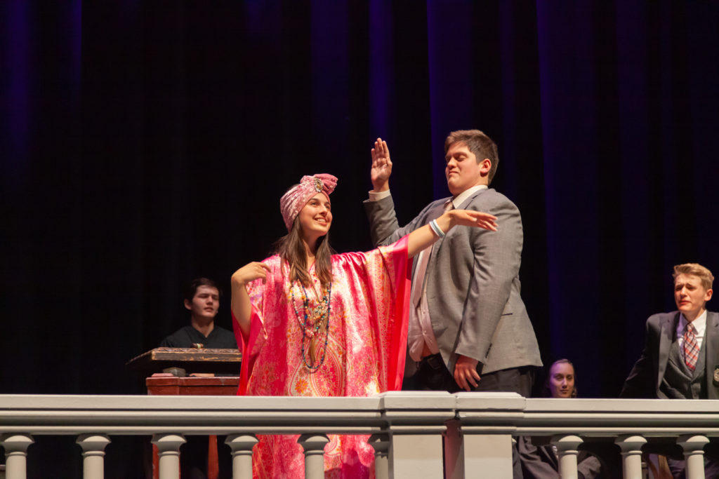 Jr-Sr play dress rehearsal