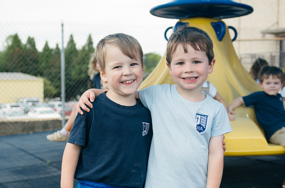buddies2 Students on playground