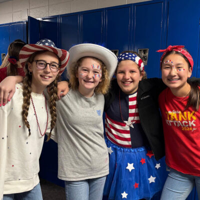 Students on dress up days